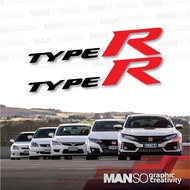 Honda Type R STICKER PINTU BELAKANG TYPE R CIVIC FD2R MUGENRR TYPER