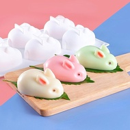 Bunny Pudding Silicone Mold Three-Dimensional Cake Mousse Bowl Cake Jelly Jelly Jelly Baking Grinder