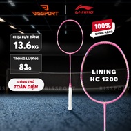 Genuine Li-ning HC 1200 Pink Badminton Racket - Comprehensive Offensive - Flexible
