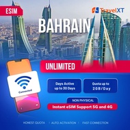 TravelXT SG Bahrain eSIM – 2GB/Day + True Unlimited Data | 1–7 Days | 4G/5G Travel Internet Roaming
