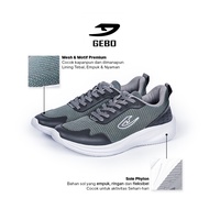 GEBO | Axel Axel Axel | Grey Grey | Men's Sneakers | Men's Casual Shoes | Men's Grey Shoes