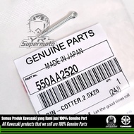 Front and Rear Step Locking Clip Cotter Pin KLX DTRACKER Kawasaki 550AA2520