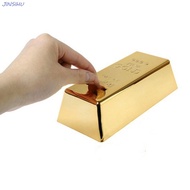 JINSIHU Coin Bank Artificial 1Pcs Bullion Prop Children Birthday Gifts Gold Brick Gold Bullion Bar C