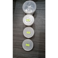 10pcs Microwavable food container round 10oz.16oz30oz, 1000ml