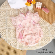 [Simple Love Kids] Baby Girls CNY CheongSam Romper 4912