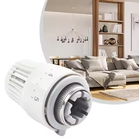 Thermostatic Temperature Control Valve Head M30x1.5 Thermostatic Radiator Valve Replacement Sensor H