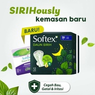 2er-54 Softex Betel Leaf + Vitamin E Slim Wing Sanitary Napkins 36 cm - 18s Save