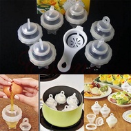 RRHD Eggies Egg Boiler Egg Boiler with 6 Pcs Transparent Boils Egg