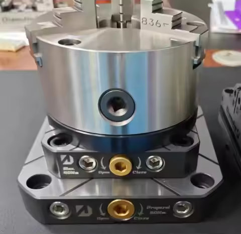 4-5 Axis Fixture Self-centering Vise Positive Paired with Zero Point Quick Change Four Axis L-block