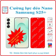 Toughened flexible screen protector for Samsung S25+ phone
