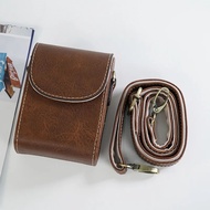 Buffalo Leather Camera Case Bag Cover for Canon SX730 G7X Mark II Sony ZV-1II ZV1F ZV1 Lumix LX10 LX