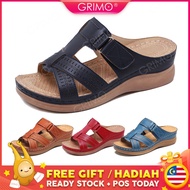 READY STOCK💝GRIMO Annye Thick Sandals Women’s Shoes Kasut Wanita Slippers Sandal Shoe Running Walkin
