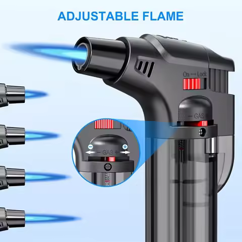 4-pack torch lighters, windproof lighters, butane gas lighters, smoke accessories, outdoor grilling 