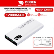 Dosen original Pd66w super fast charge powerbank 80000mAh 50000mAh 30000mAh 12000mAh  for iphone And