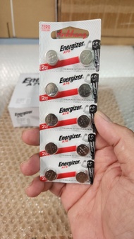 Vỉ 10 viên pin nút áo A76 / LR44 / AG13 / G13 Energizer Alkaline 1.5V