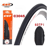 CST PRO C3045, 700x25C Road Bicycle Tire 700cx25c Bike Tyre, Road Bike Folding