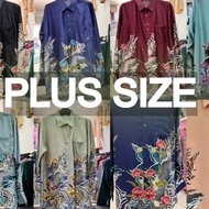 KEMEJA PLUS SIZE KUNTUM / KEMEJA BATIK / BATIK MALAYSIA