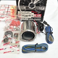 UNIVERSAL KOSO TACHOMETER METER RPM DIGITAL BLACK LCD(BLUE) Y15ZR LC135 Y125Z RXZ RXZ135 R15 RFS150 