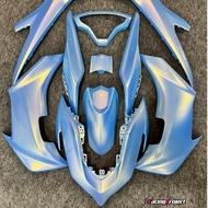 Paint PU blue effectdolphin