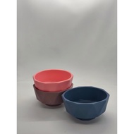 Geometric Silicone Bowl | Diamond Cut Design | BPA-Free | Baby & Toddler Food Bowl | Mangkuk Silikon