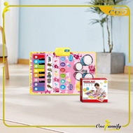 ONE-M378 Mainan Edukasi Anak Playmat 2IN1 Music Mat Piano Drum / Mainan Anak Karpet Alat Musik