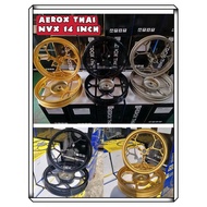 AEROX THAI 14 INCI NVX V1 V2 SPORT RIM NVX155 AEROX THAI NVX RIM SIZE 185*14 & 215*14 COPPERY GOLD T