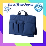 ELECOM Bag-in-Bag Inner Bag Horizontal  Navy BMA-BBIY13NV【Directly from Japan】
