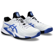 ASICS COURT FF 3 Men's Tennis Shoes Sneakers All-Round White Blue 1041A370-102 24SSO [Happy Shopping Network]