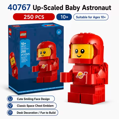 LEGO® Up-Scaled Baby Astronaut (40767) LEGO minifigures Building Blocks Set Lets Boys and Girls Aged