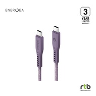 Energea สายชาร์จเร็ว USB-C to USB-C (5A 240W) 1.5M รุ่น Flow