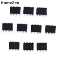 HomeZen 10pcs TDA2822M อเนกประสงค์และ IC Audio Power Amplifiers Inline DIP-8