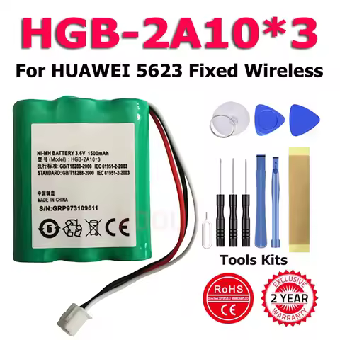 HGB-15AAx3 Battery HGB-2A10x3 Batteries For HUAWEI 5623 Fixed Wireless Phone ETS3125i E5172 ETS5623