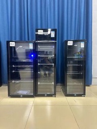 玻璃門雪櫃飲品櫃 玻璃門冷藏展示櫃 黑色雪櫃 單門雪櫃飲料櫃 酒水櫃Refrigerator