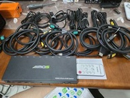 AIMOS 8 port KVM 連8條USB A TO A及HDMI