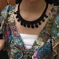 Rhine stone necklace, a contemporary necklace