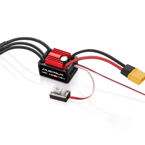 HobbyWing Quicrun WP 12BL45 G2 45A 2-3S brushless ESC built-in BEC IP67 protection 2840 4700KV 2850 