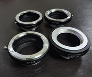 Leica 鏡頭轉接環 AI-LM, MD-LM, M42-LM