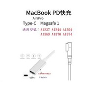 【蘋果筆電專用】MagSafe 母頭充電線 L頭 A1237 A1244 A1304 A1369 A1370 A1374