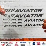 Cutting Stiker Aviator Variasi Sepeda Sticker Frame Aksesoris Body Mtb Lipat