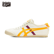 Onitsuka Tiger Men's Shoes Women's Shoes Unisex Shoes Casual Sneakers MEXICO 66 White Orange Dark Green