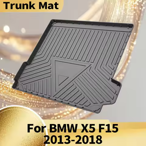 For BMW X5 F15 G05 2013-2024 Auto Car Cargo Liner All-Weather TPE Non-slip Trunk Mats Boot Tray Carp