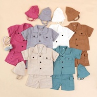 3in1 Safari Kids Set / One Set Zoo Keeper Free Hat