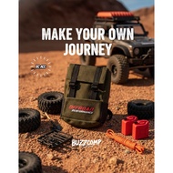 HIJAU [RC ACC] Trash Bag RC Scale 1/10 Army Green Black