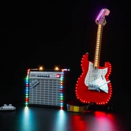 Light Kit 21329 Ideas Fender Stratocaster (Only LED Light kit ,No blocks Model)