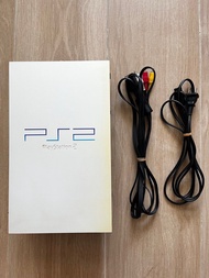日版 PS2 SONY PLAYSTATION 2 PEARL WHITE CONSOLE SCPH-50000 PW 珍珠白主機  能玩 PS PS1 PS2 遊戲（原裝無改機 全正常