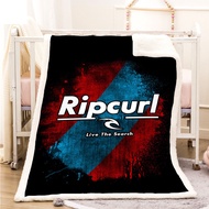 rip curl throw blanket double-sided warm flannel cashmere customize all sizes