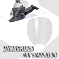 For BMW CE 04 CE04 Special Front Windshield Modified To Heighten And Widen The Transparent Windshiel