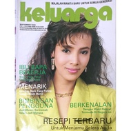 Majalah Terpakai Keluarga September 1989 Cover Fauziah Latiff