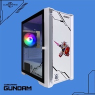 Casing CUBE GAMING GUNDAM - All White Inside - mATX