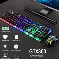 Rgb Mouse Keyboard Gaming Package And Mouse Pad